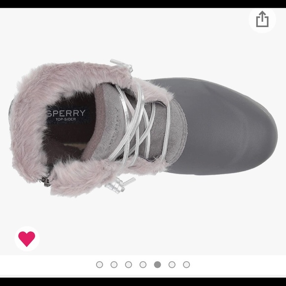 Women’s fur lined, waterproof Sperry boots, size 9. NWT.